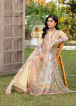 Elaf Chikankari Prints lawn 2026 | ERC 5B KHUSHEE - Image 3