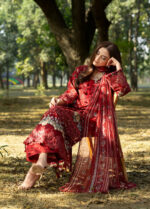 Elaf Chikankari Prints lawn 2026 | ERC-1B MARJAAN - Image 2