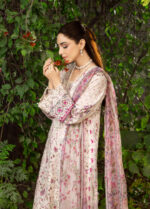 Elaf Chikankari Prints lawn 2026 | ERC 5A MEHR - Image 3