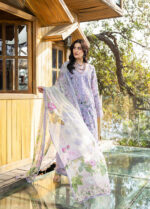 Elaf Chikankari Prints lawn 2026 | ERC-6B IRIS - Image 2