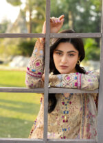 Elaf Chikankari Prints lawn 2026 | ERC 5B KHUSHEE - Image 4