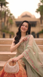 Faiza Saqlain Aya Luxury lawn 2026 | Eldira - Image 2