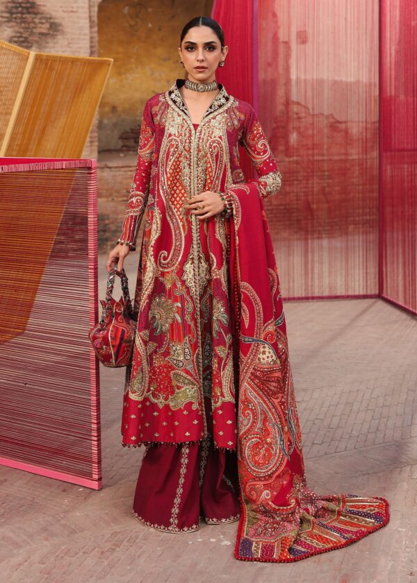 Crimson jhilmil wedding collection