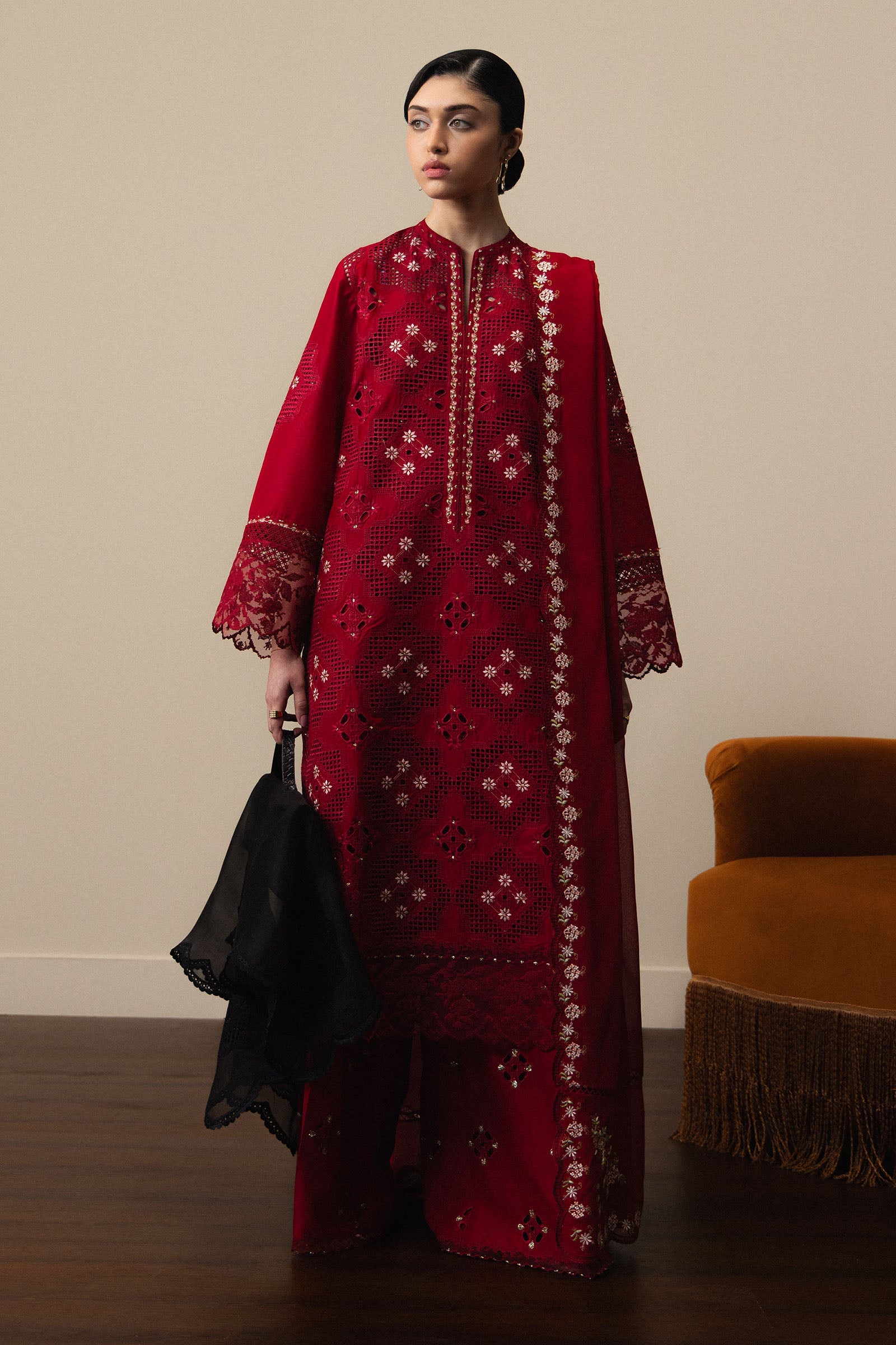 Satori Lawn by Zara Shahjahan 2026 | Akari-D8