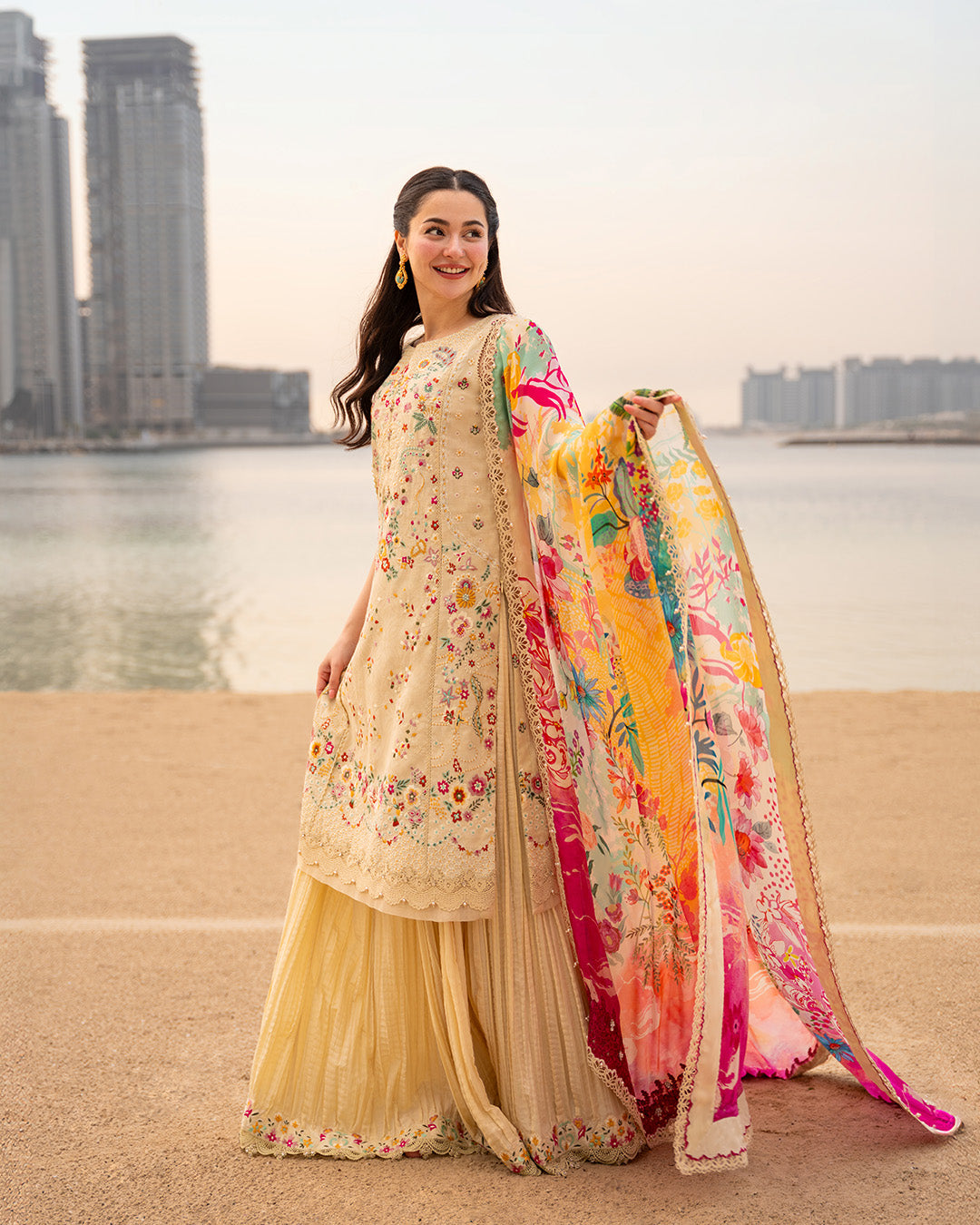 Faiza Saqlain Aya Luxury lawn 2026