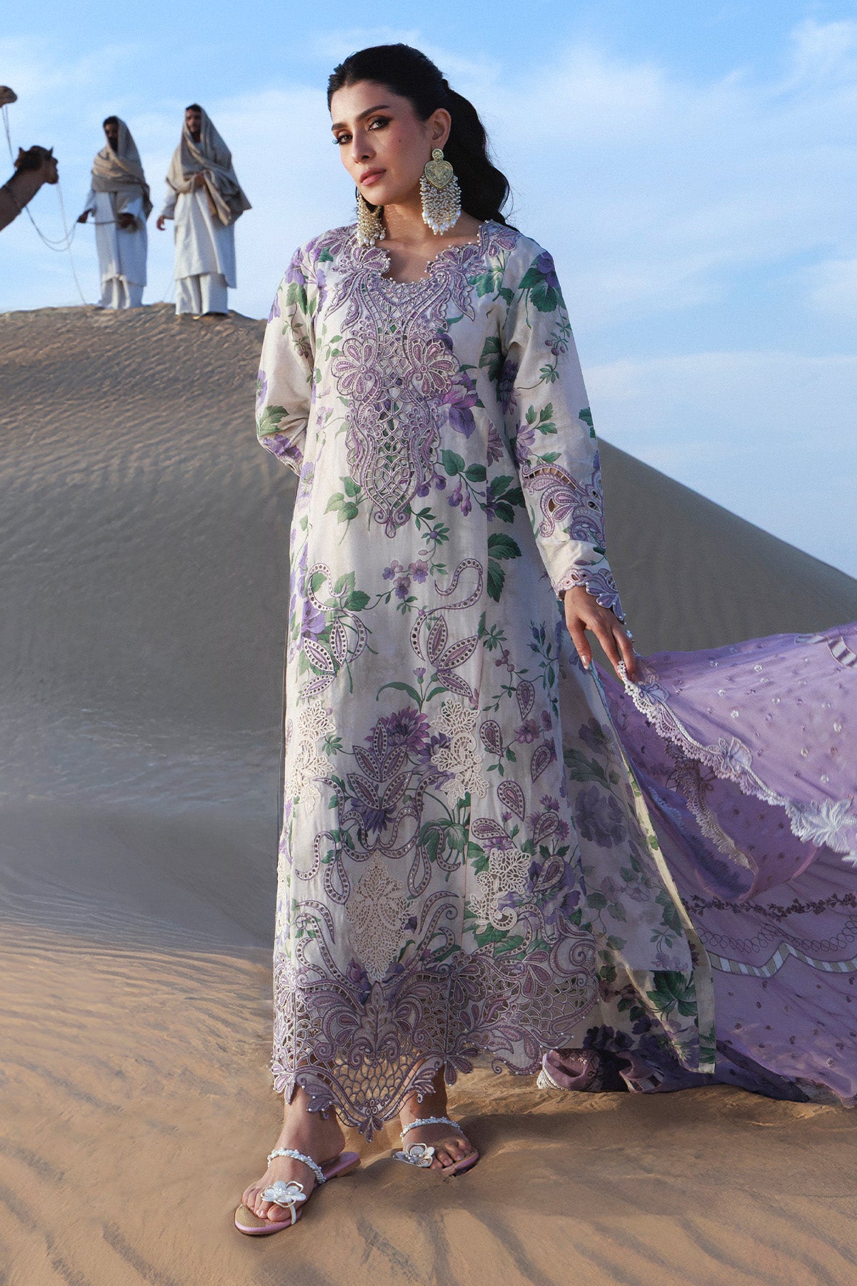 Nureh Aman Luxury Lawn collection 26 | Amaris NE-231