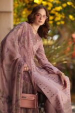 Noor luxe chikankari By Sadia Asad 2026 | D4 - B - Dusky Rose - Image 3