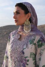 Nureh Aman Luxury Lawn collection 26 | Amaris NE-231 - Image 3