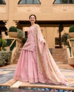 Faiza Saqlain Aya Luxury lawn 2026 | Asja - Image 7