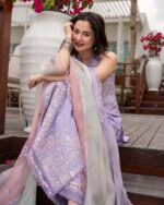 Faiza Saqlain Aya Luxury lawn 2026 | Suela - Image 5