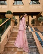 Faiza Saqlain Aya Luxury lawn 2026 | Asja - Image 3