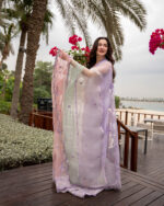 Faiza Saqlain Aya Luxury lawn 2026 | Suela - Image 2