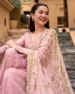 Faiza Saqlain Aya Luxury lawn 2026 | Asja - Image 5