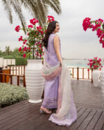 Faiza Saqlain Aya Luxury lawn 2026 | Suela - Image 3