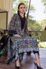 M.Prints Maria B Lawn Vol 1 2026 | MPT-2914-B - Image 2