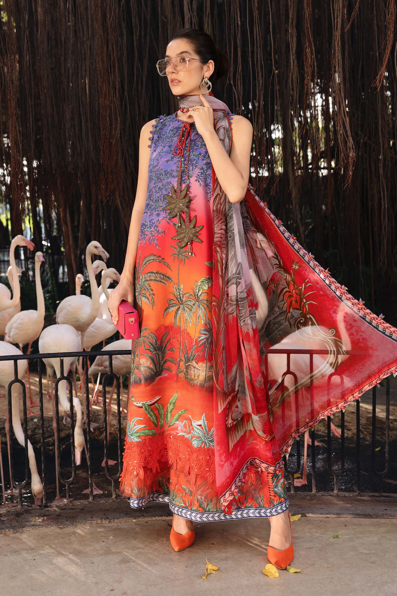 M.Prints Maria B Lawn Vol 1 2026 | MPT-2907-B