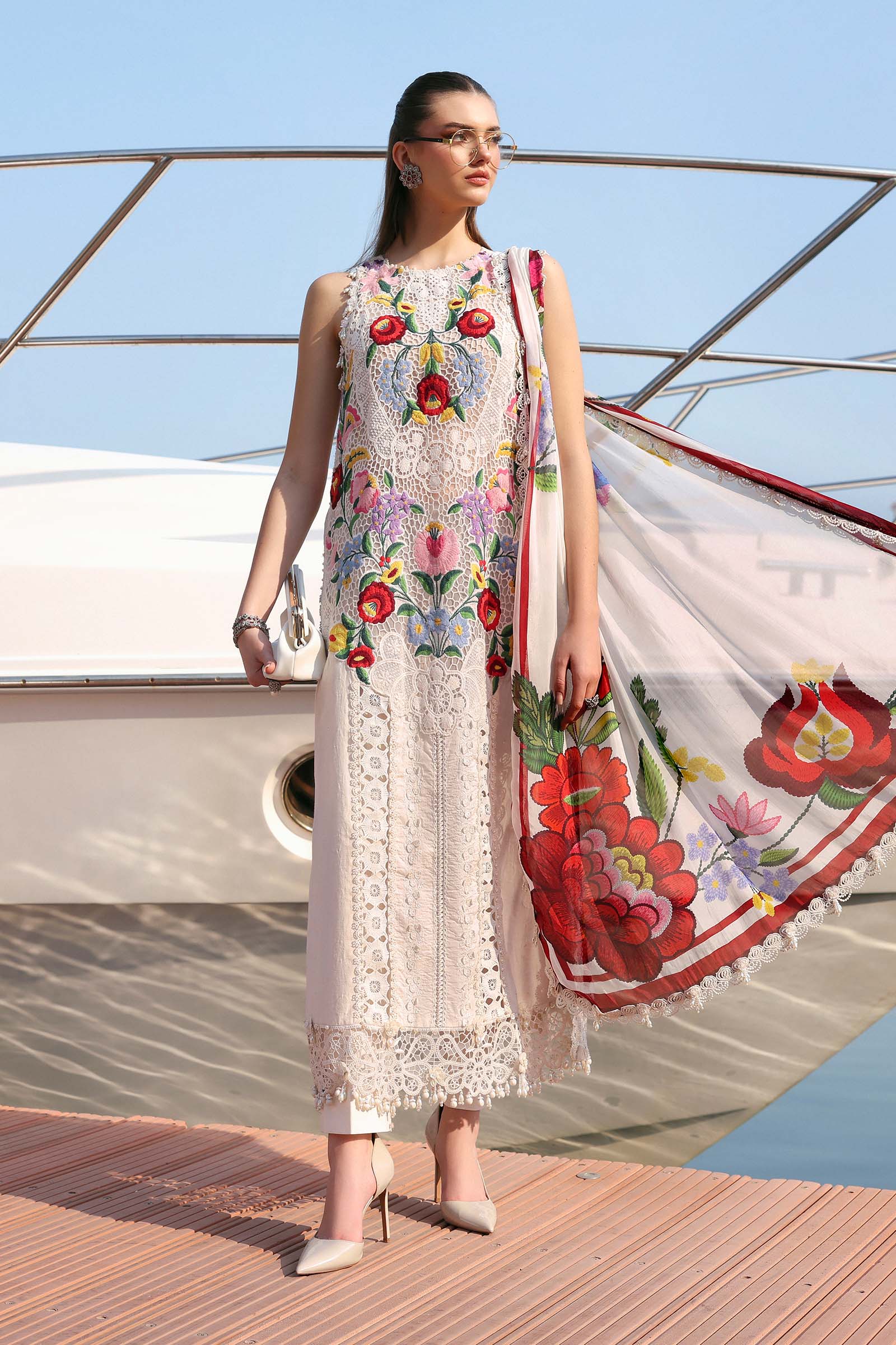 Maria B luxe Lawn 2026 | D-2610-A