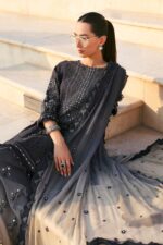 Maria B luxe Lawn 2026 | D-2602-B - Image 9