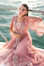 Maria B luxe Lawn 2026 | D-2604-B - Image 3