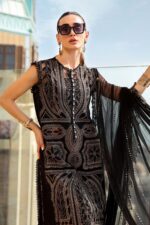 Maria B luxe Lawn 2026 | D-2608-B - Image 4