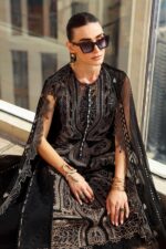 Maria B luxe Lawn 2026 | D-2608-B - Image 3