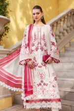 Maria B luxe Lawn 2026 | D-2609-A - Image 6