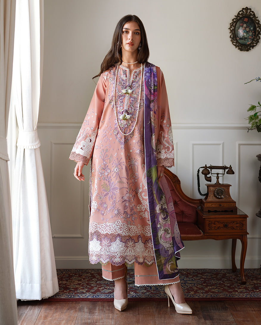 Mushq Amoi Luxury Lawn 2026 | Daisy Chain
