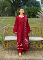 Elaf Premium Luxury Lawn 2026 | ELY-10 CHERIE LADY