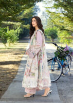Elaf Premium Luxury Lawn 2026 | ELY-1A MAISON PINK - Image 6