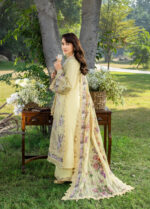 Elaf Premium Luxury Lawn 2026 | ELY- 5 SOUCI - Image 5