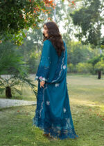 Elaf Premium Luxury Lawn 2026 | ELY-6 SAPPHIRE - Image 6