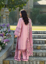 Elaf Premium Luxury Lawn 2026 | ELY-9 ROSEE - Image 6