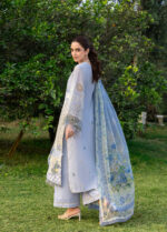 Elaf Premium Luxury Lawn 2026 | ELY-12 SKY BLISS - Image 5