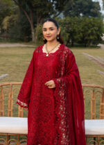 Elaf Premium Luxury Lawn 2026 | ELY-10 CHERIE LADY - Image 4