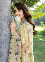 Elaf Premium Luxury Lawn 2026 | ELY- 5 SOUCI - Image 4
