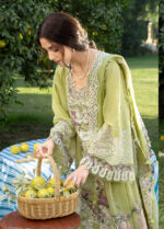 Elaf Premium Luxury Lawn 2026 | ELY-8 PISTACHIA - Image 4