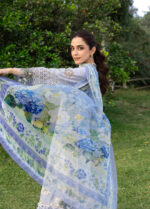 Elaf Premium Luxury Lawn 2026 | ELY-12 SKY BLISS - Image 3