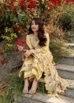 Elaf Premium Luxury Lawn 2026 | ELY- 5 SOUCI - Image 2