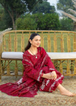 Elaf Premium Luxury Lawn 2026 | ELY-10 CHERIE LADY - Image 2