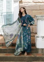 Elaf Premium Signature Lawn 2026 | ESA-5A OCEANA VEIL - Image 2