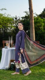House of Mist Ghazal lawn 2026 | HMGZ-LL26-10 - Image 5
