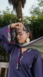 House of Mist Ghazal lawn 2026 | HMGZ-LL26-10 - Image 6