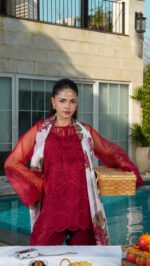 House of Mist Ghazal lawn 2026 | HMGZ-08 - Image 7