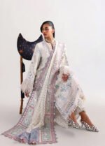 Suffuse Sana Yasir Luxury lawn 2026 | VELUNA - Image 4