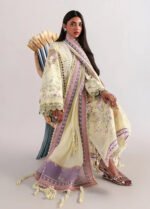 Suffuse Sana Yasir Luxury lawn 2026 | Telya - Image 3