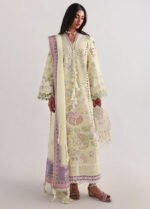 Suffuse Sana Yasir Luxury lawn 2026 | Telya - Image 4