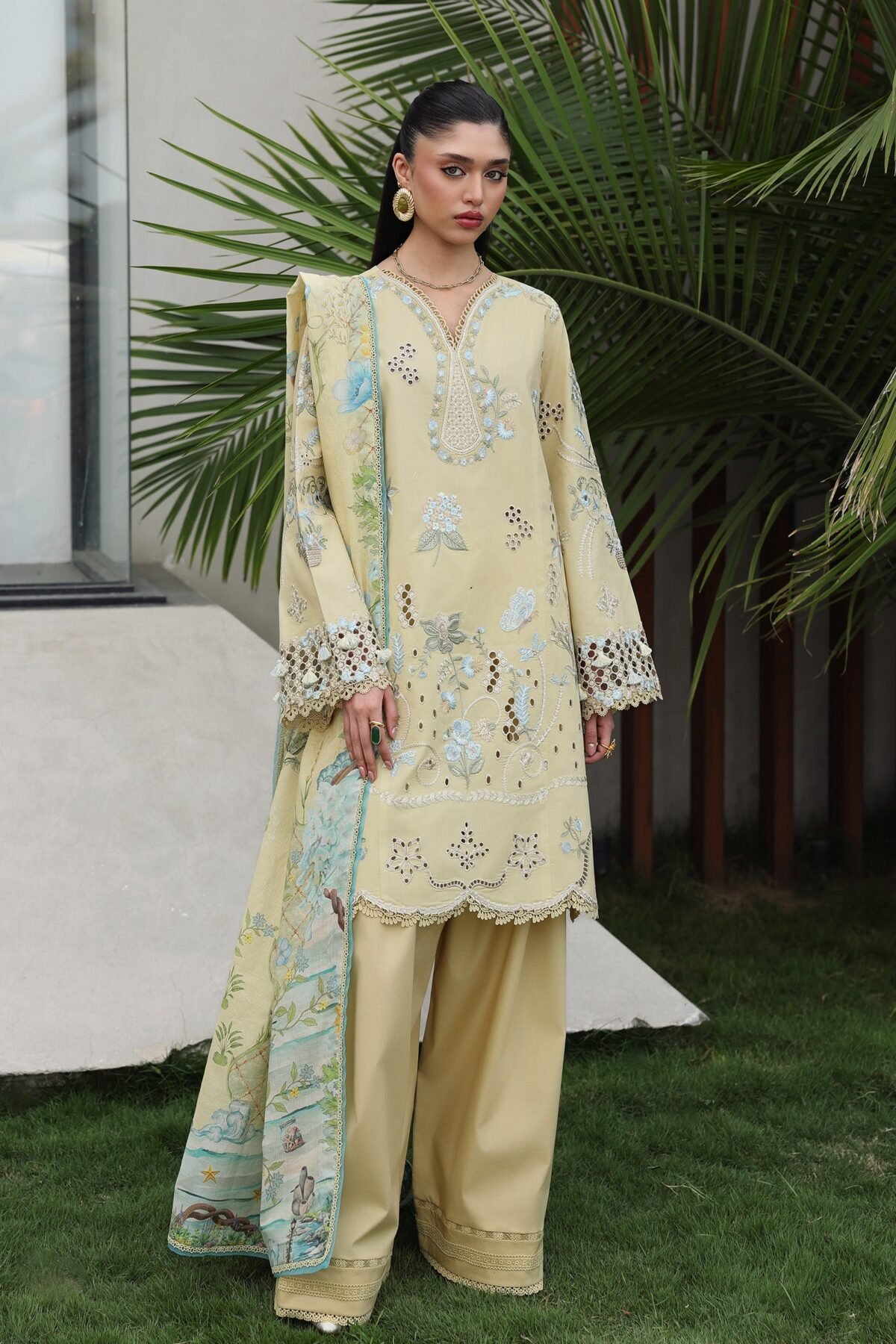 Qalamkar Qline Drop lawn II 2026 | QKL-11 MEIRA