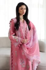 Qalamkar Qline Drop lawn II 2026 | QKL-02 ABEER - Image 3