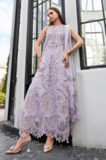 Maria B Eid Luxury lawn 2026 | EL-26-12 - Image 4