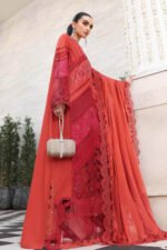 Maria B Eid Luxury lawn 2026 | EL-26-13 - Image 7